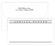 Triple Thick Urbane Wide Flat Note Cards - Raised Ink Image 3 of 3